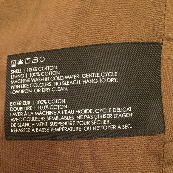 Club Monaco fit flare skirt in olive / khaki, 0 - Picture 5 of 5